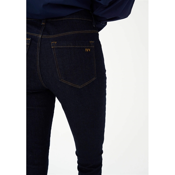 Ivy Copenhagen Alexa Cropped Rinse Vicky Jeans, Denim Blue
